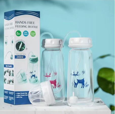 TiDou™ — Biberon Mains Libres Anti-Gaz 🍼